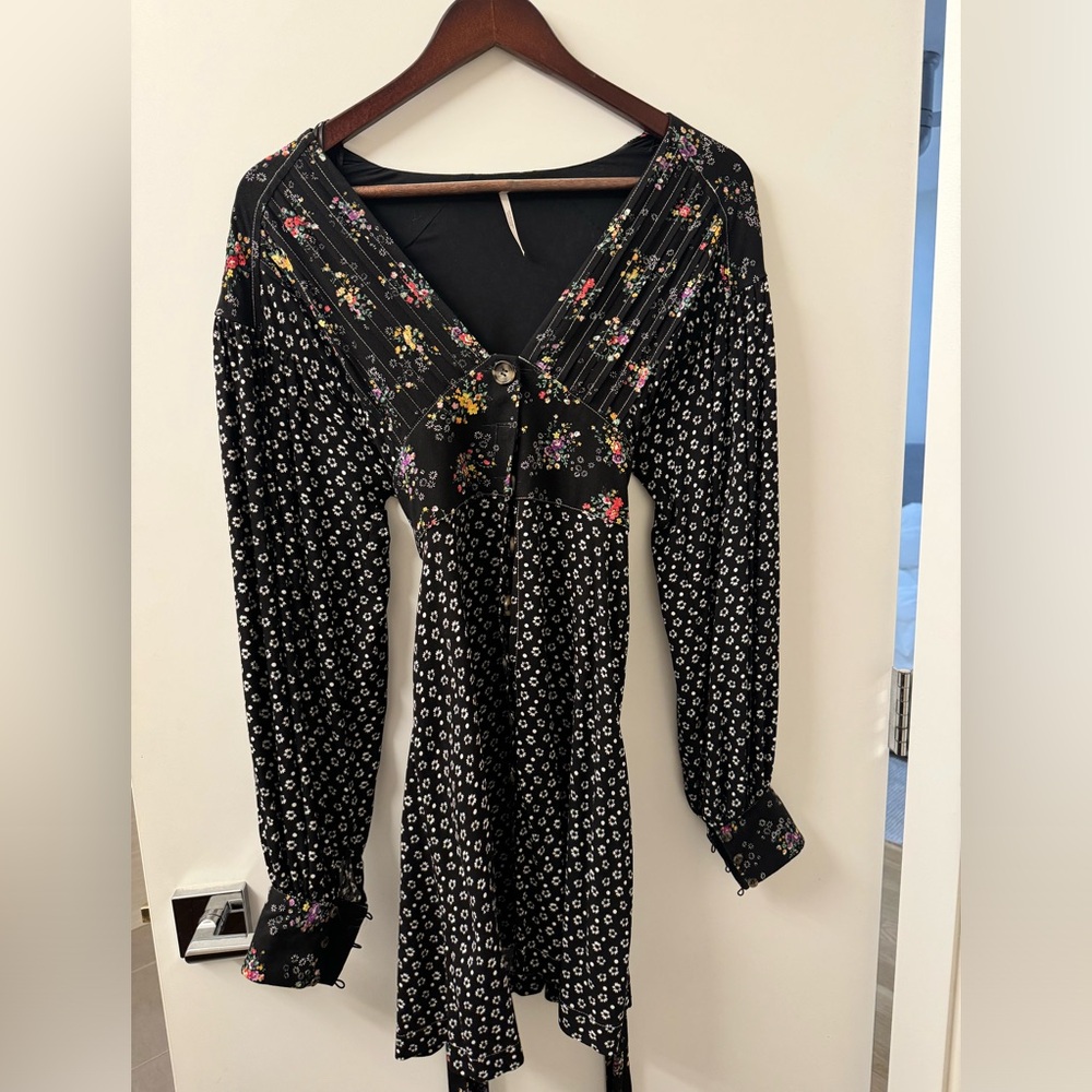 Free people button up dress